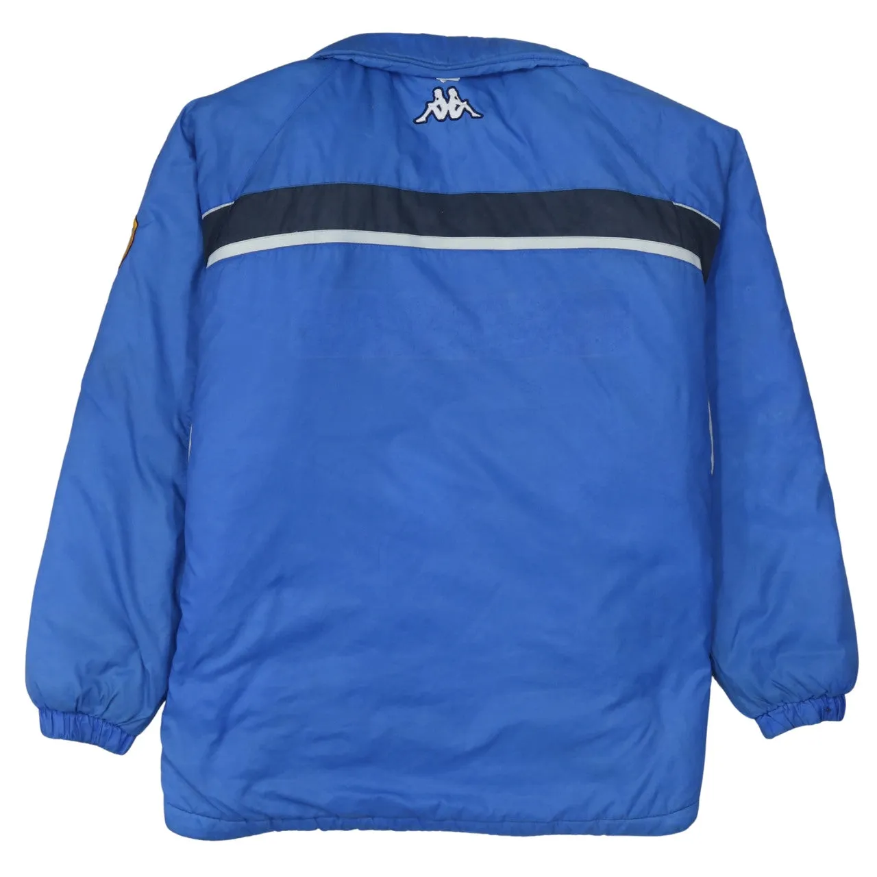 Kappa Blue Windbreaker Jacket Men's Large Embroidered Logo Zip Pockets Track Top sold by Vintage Club product image thumbnail 2