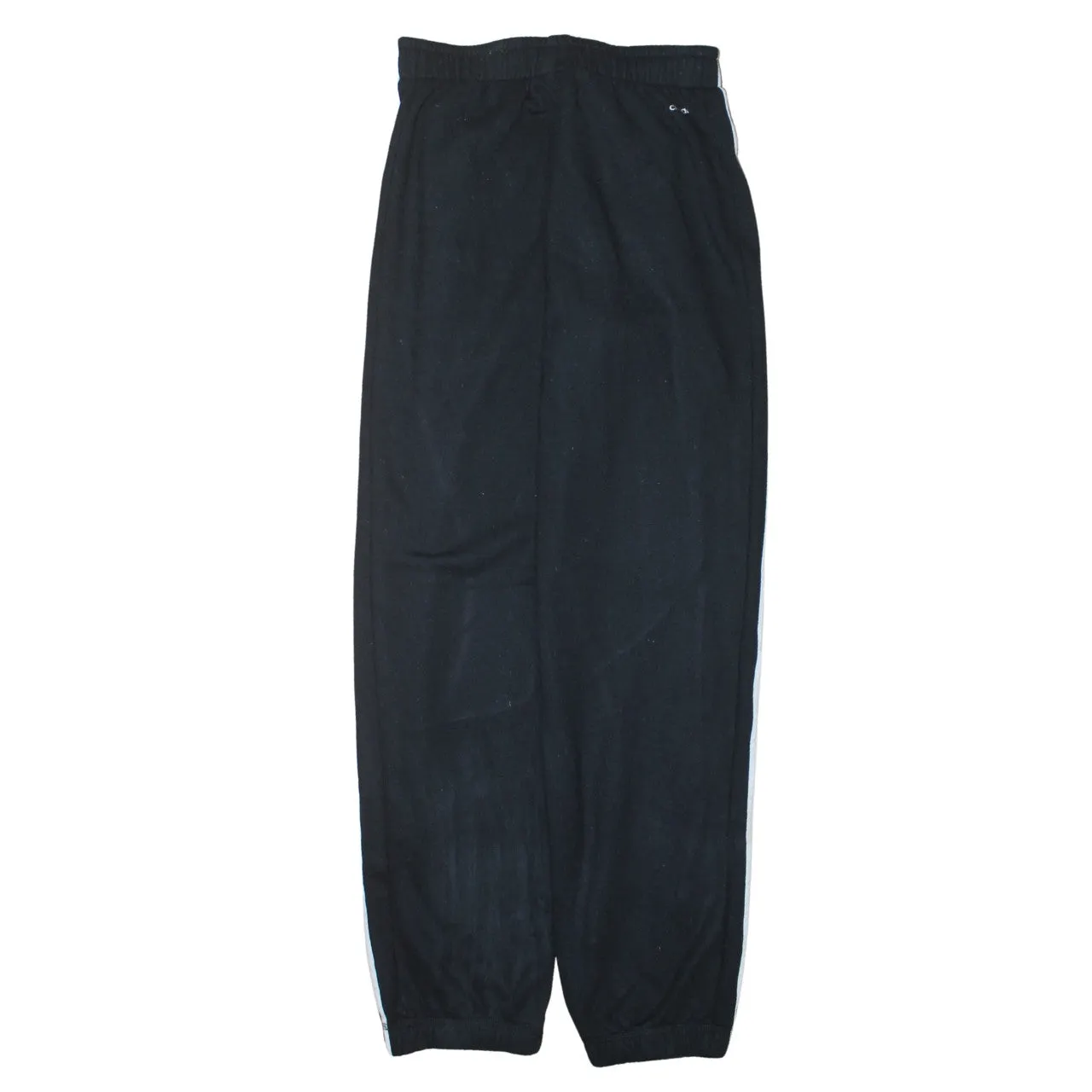 Adidas Black Joggers Men's Small Three Stripe Sides Embroidered Logo Fleece Sweatpants sold by Vintage Club product image thumbnail 2