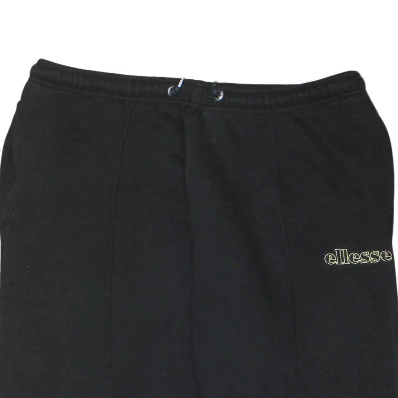 Ellesse Black Joggers Men’s XLarge Embroidered Logo Elastic Waist Cuffed Sweatpants sold by Vintage Club product image thumbnail 3