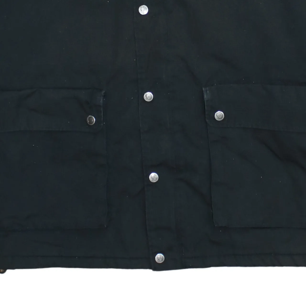 Fjallraven Black Hooded Jacket Men’s XLarge G-1000 Logo Patch Multi Pocket Parka Coat sold by Vintage Club product image thumbnail 4