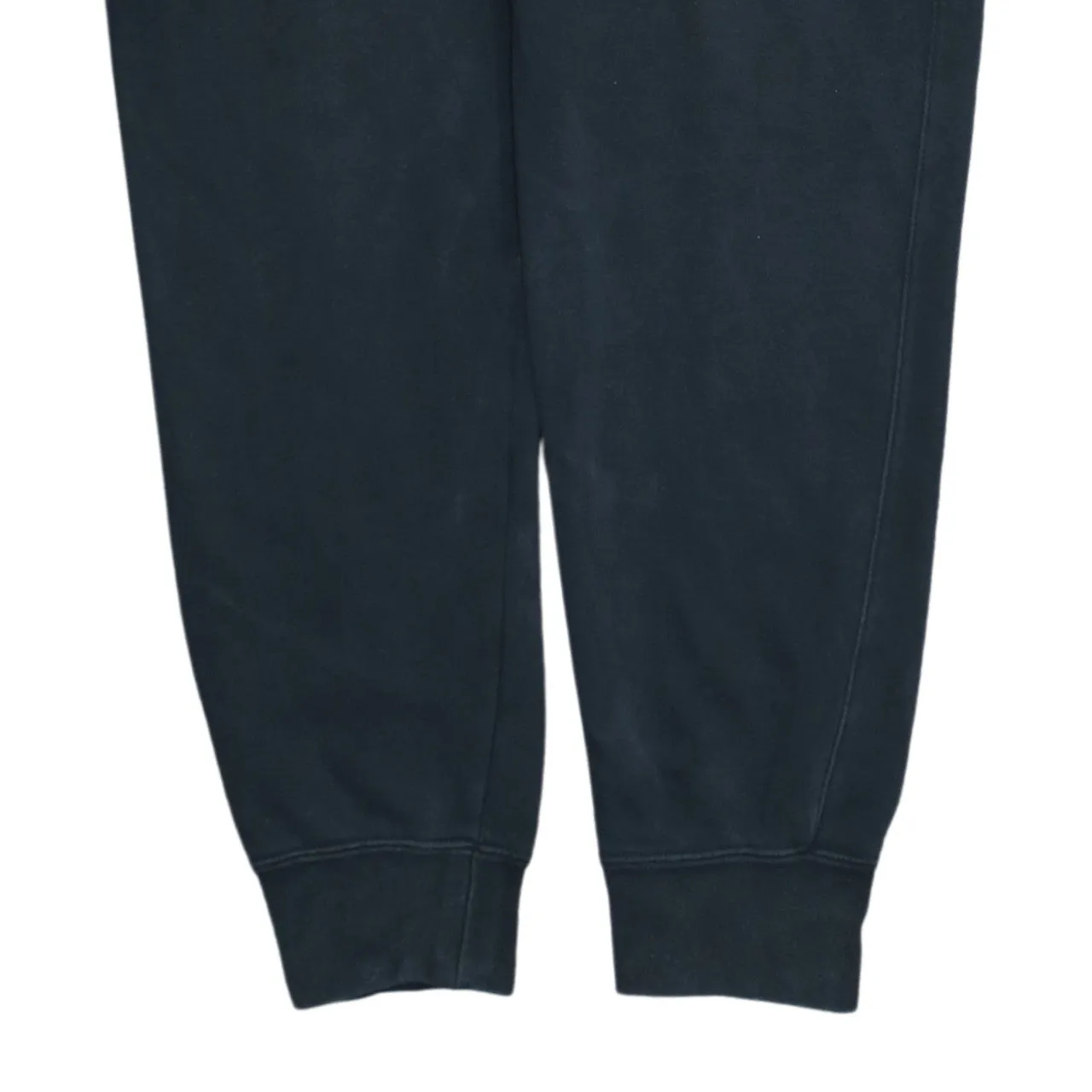 Nike Black Joggers Men’s Small Embroidered Swoosh Logo Elastic Waist Cuffed Sweatpants sold by Vintage Club product image thumbnail 4