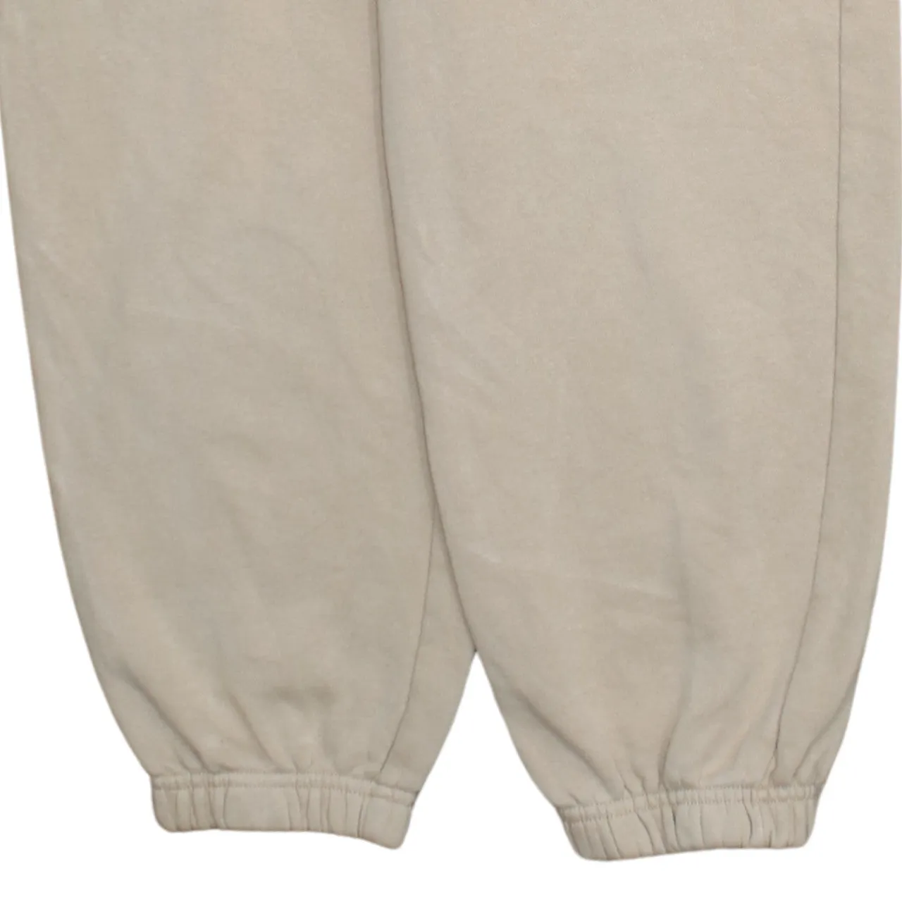 Nike Beige Cream Joggers Men’s Small Embroidered Swoosh Elasticated Cuffs Fleece Sweatpants sold by Vintage Club product image thumbnail 4