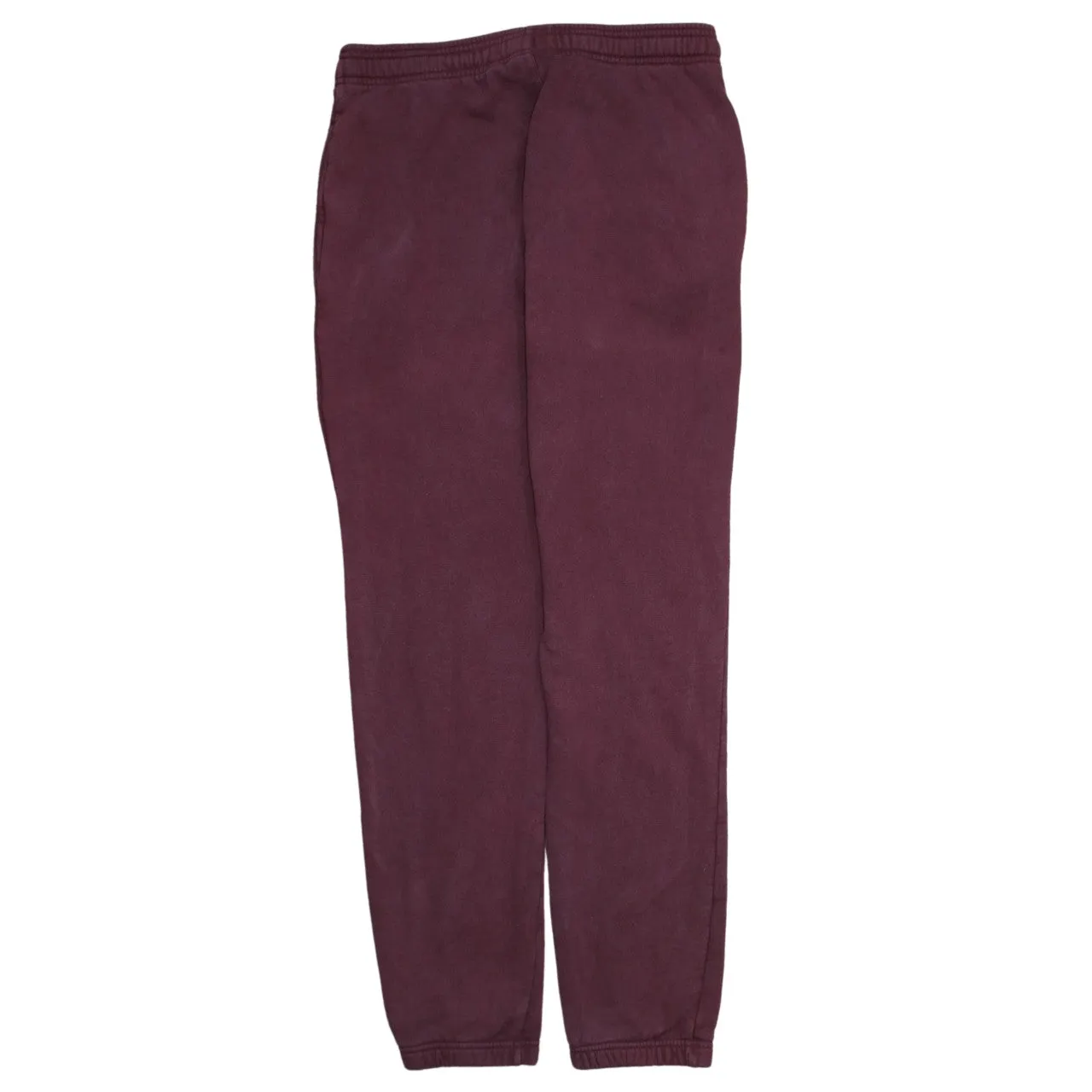 Lacoste Burgundy Red Joggers Men’s Medium Embroidered Croc Logo Elastic Cuff Sweatpants sold by Vintage Club product image thumbnail 2