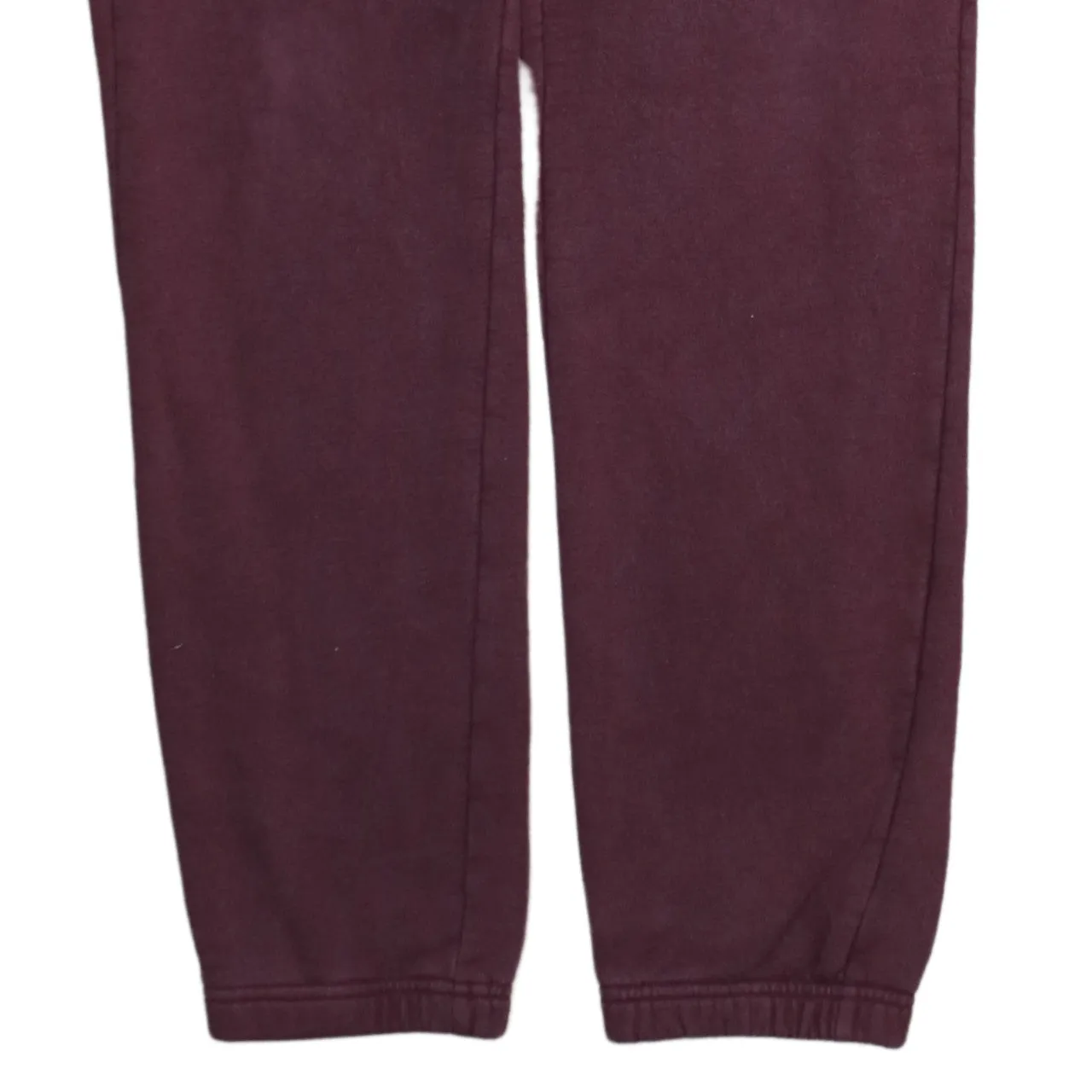 Lacoste Burgundy Red Joggers Men’s Medium Embroidered Croc Logo Elastic Cuff Sweatpants sold by Vintage Club product image thumbnail 4