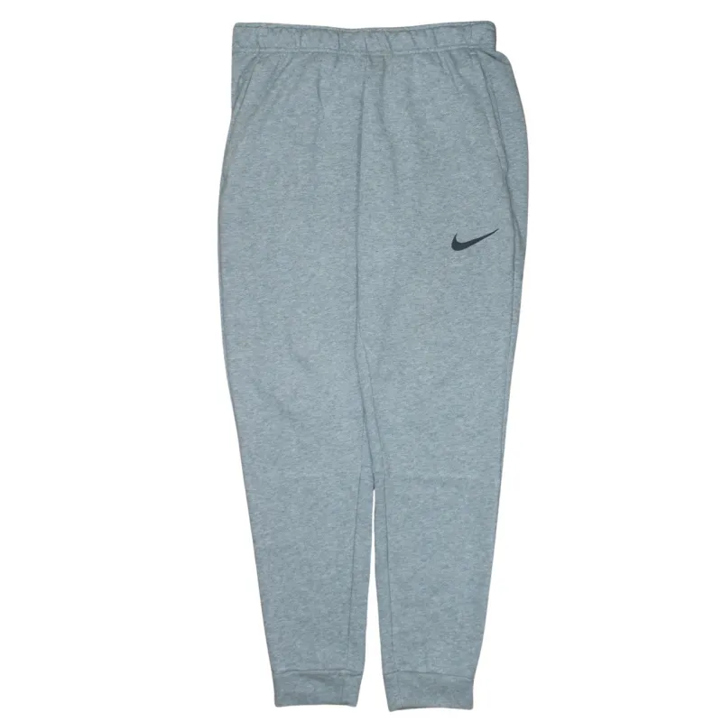 Nike Grey Joggers Sweatpants Men's Medium Printed Swoosh Elastic Waist Cuffed Hem Loungewear sold by Vintage Club
