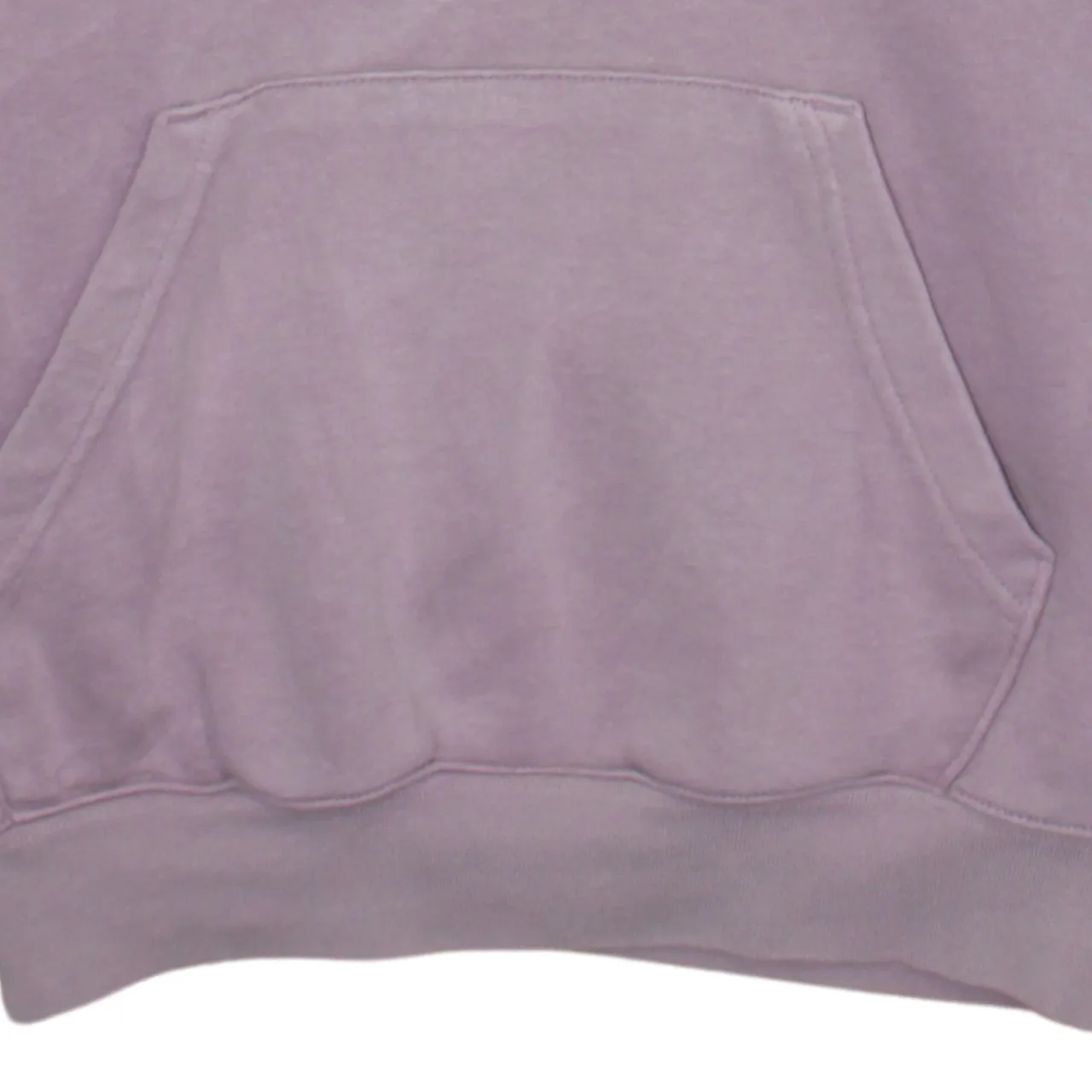 Adidas Mauve Pink Hoodie Women’s XSmall Printed Logo Front Pocket Pullover Sweatshirt sold by Vintage Club product image thumbnail 4