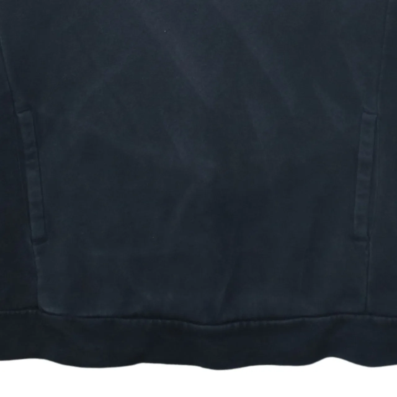 Adidas Black Hoodie Women’s XSmall Printed Logo Front Pocket Pullover Sweatshirt sold by Vintage Club product image thumbnail 4