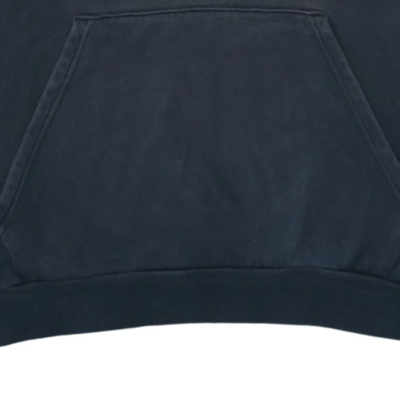 Adidas Black Hoodie Men’s XLarge Embroidered Trefoil Logo Front Pocket Pullover Sweatshirt sold by Vintage Club product image thumbnail 4