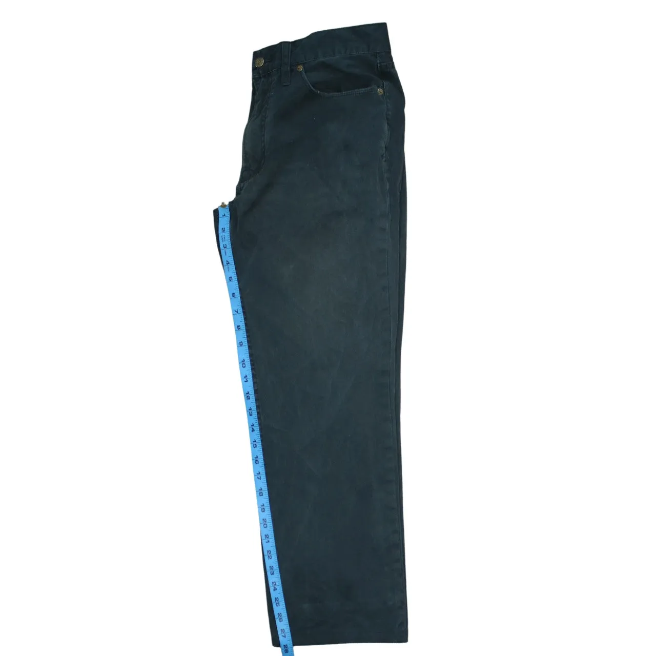 Polo Ralph Lauren Charcoal Grey Trousers Men's 32 Five Pocket Cotton Jeans Pants sold by Vintage Club product image thumbnail 5