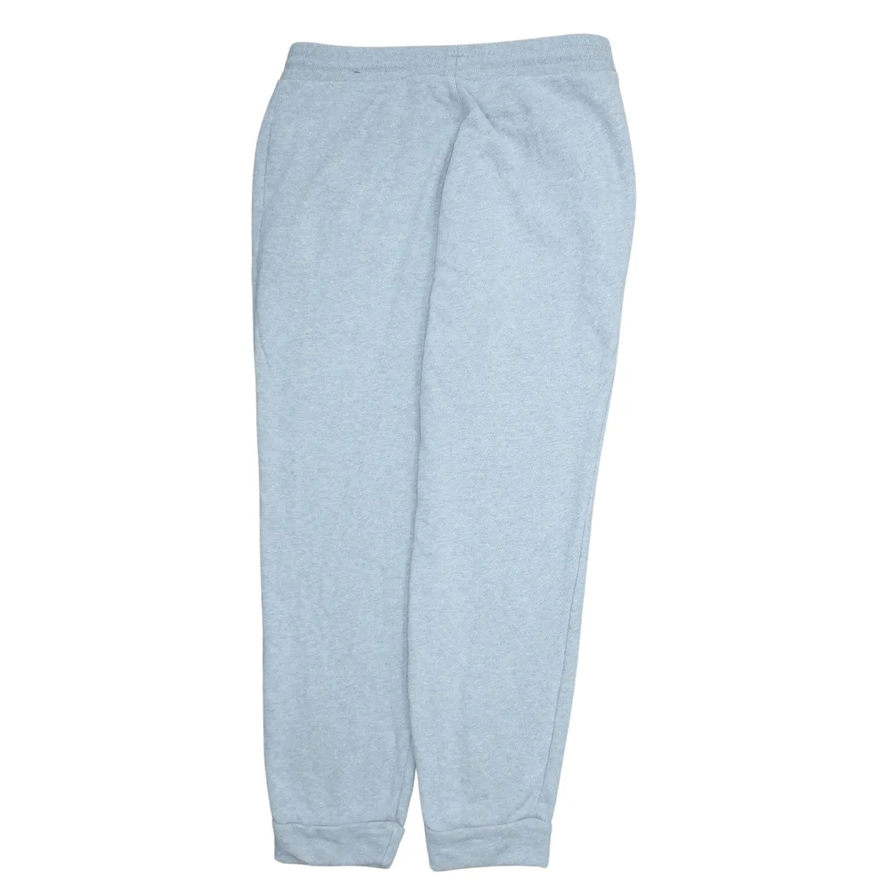 Adidas Light Grey Joggers Men's Large Embroidered Trefoil Logo Elastic Cuff Sweatpants sold by Vintage Club product image thumbnail 2