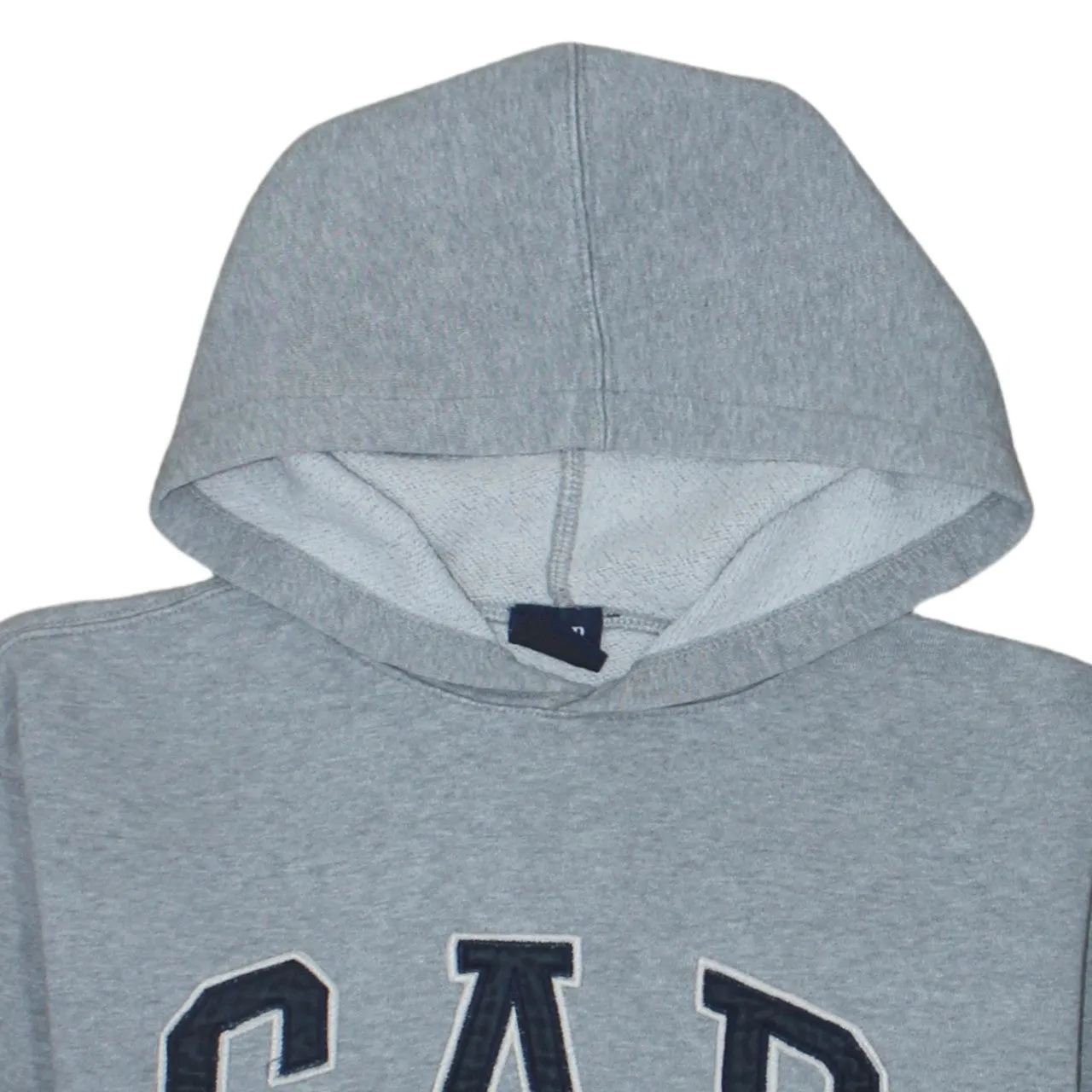Gap Grey Hoodie Women’s XXLarge Embroidered Logo Front Pouch Fleece Pullover Sweatshirt sold by Vintage Club product image thumbnail 3