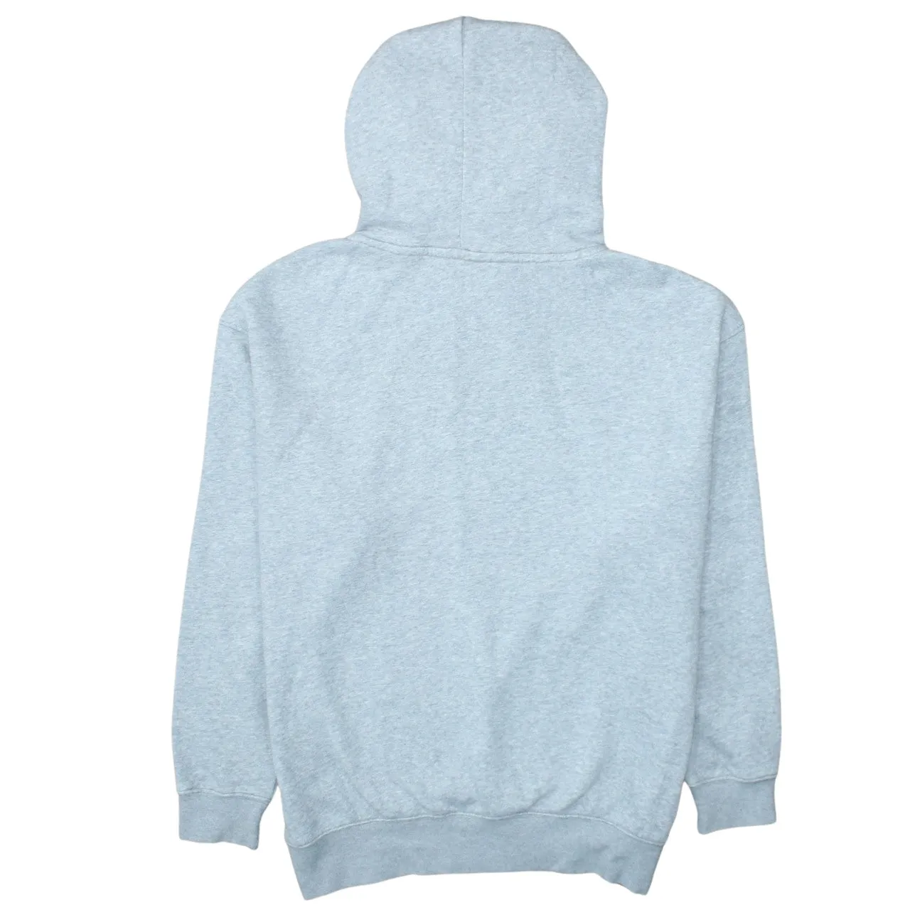 Nike Light Grey Hoodie Men's XSmall Embroidered Swoosh Drawstring Hood Pullover Sweatshirt sold by Vintage Club product image thumbnail 2