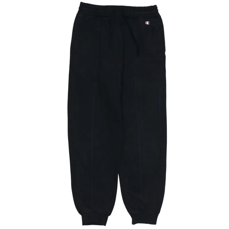 Champion Black Joggers Men’s Medium Embroidered C Logo Elastic Waist Cuffed Sweatpants sold by Vintage Club