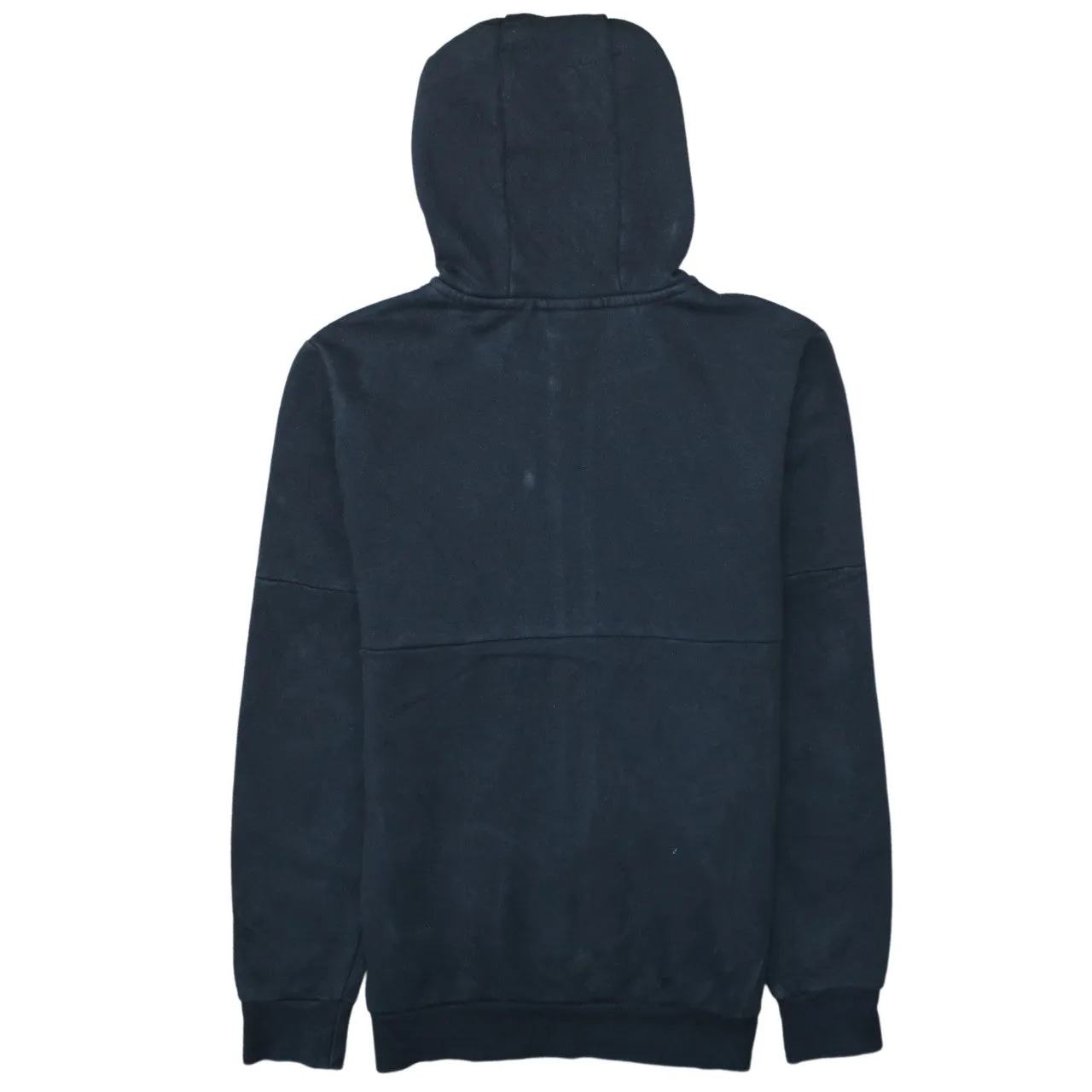 Adidas Black Full Zip Hoodie Women’s XSmall Trefoil Chest Logo Three Stripe Sleeves Sweatshirt sold by Vintage Club product image thumbnail 2