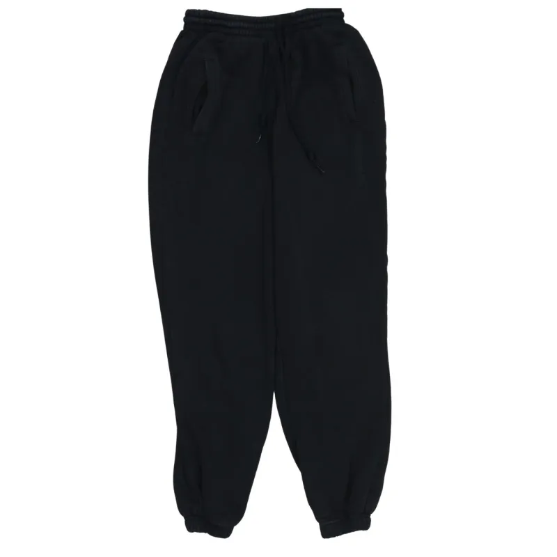 Adidas Black Joggers Women’s 26 Embroidered Logo Elasticated Waist Cuffed Sweatpants sold by Vintage Club