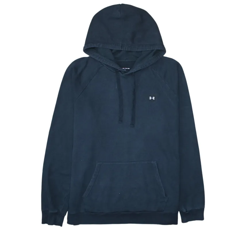 Under Armour Black Hoodie Men’s XXLarge Embroidered Chest Logo Front Pocket Pullover Sweatshirt made by Under Armour