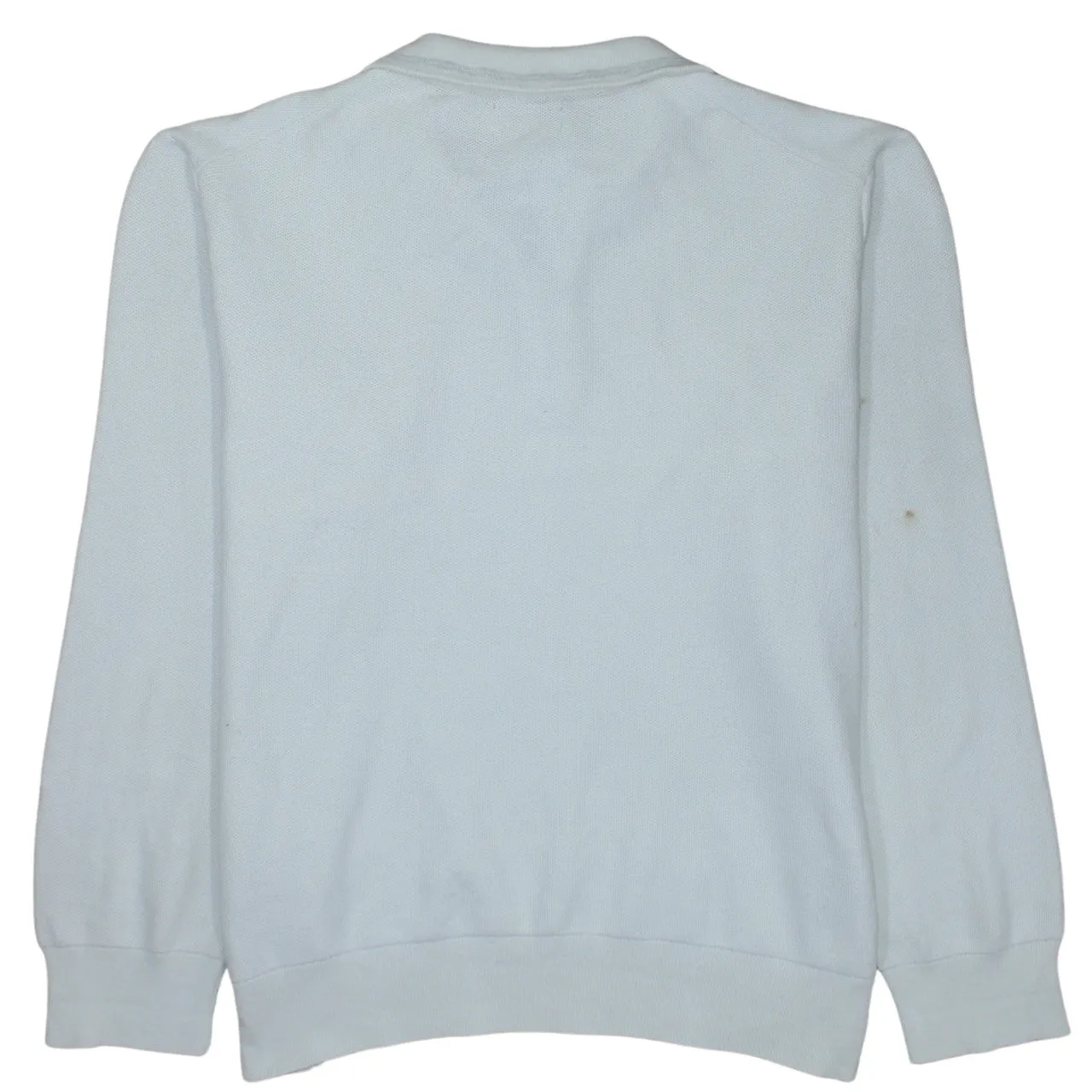 Polo Ralph Lauren White Quarter Zip Sweatshirt Women's XXLarge Embroidered Pony Pullover Jumper sold by Vintage Club product image thumbnail 2
