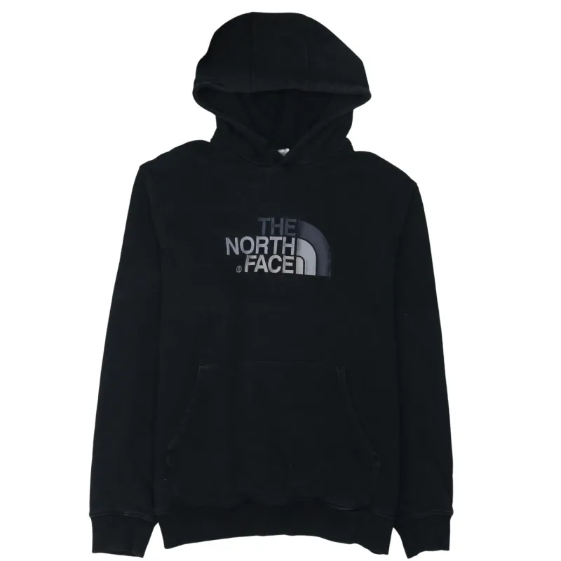 The North Face Black Hoodie Men's XLarge Embroidered Chest Logo Front Pocket Pullover Sweatshirt made by The North Face