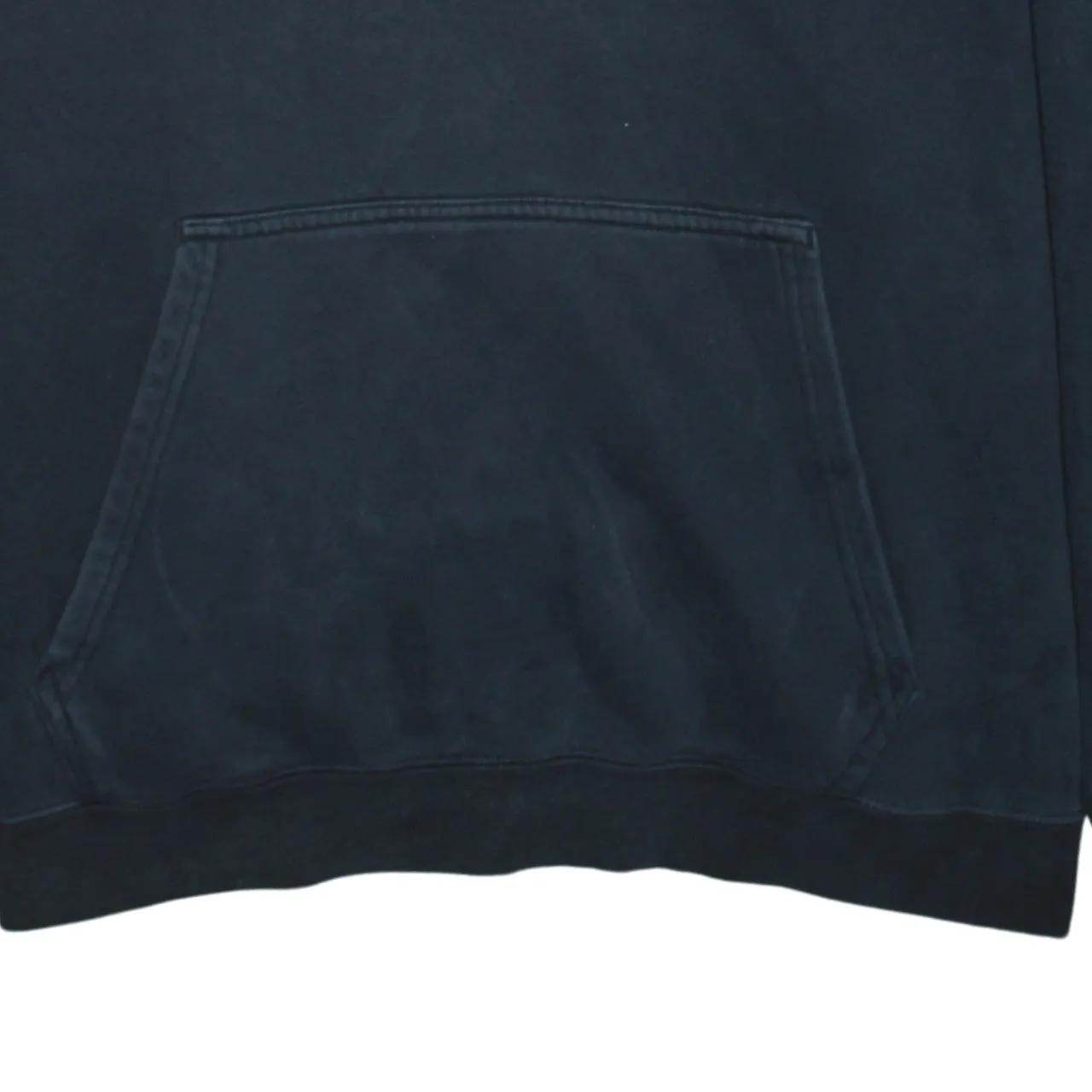 Nike Black Hoodie Men’s Large Embroidered Swoosh Drawstring Pocket Pullover Sweatshirt sold by Vintage Club product image thumbnail 4