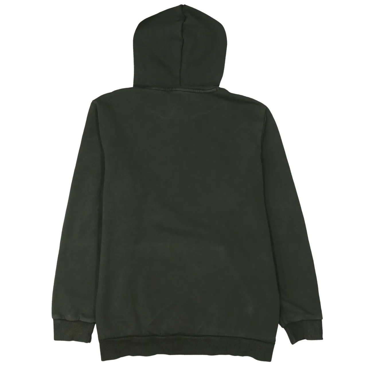 Puma Dark Green Hoodie Men's Large Printed Logo Front Pocket Fleece Pullover Sweatshirt sold by Vintage Club product image thumbnail 2