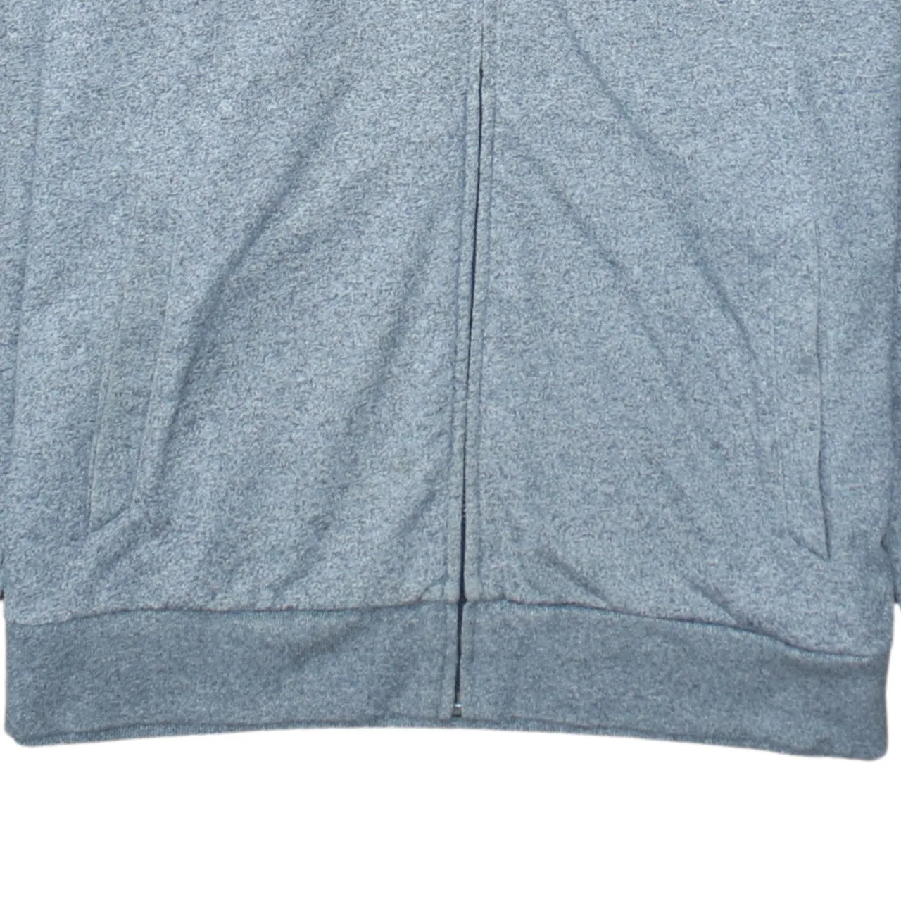 HUGO BOSS Light Grey Zip Hoodie Women’s XLarge Printed Chest Logo Drawstring Hood Casual Top sold by Vintage Club product image thumbnail 4