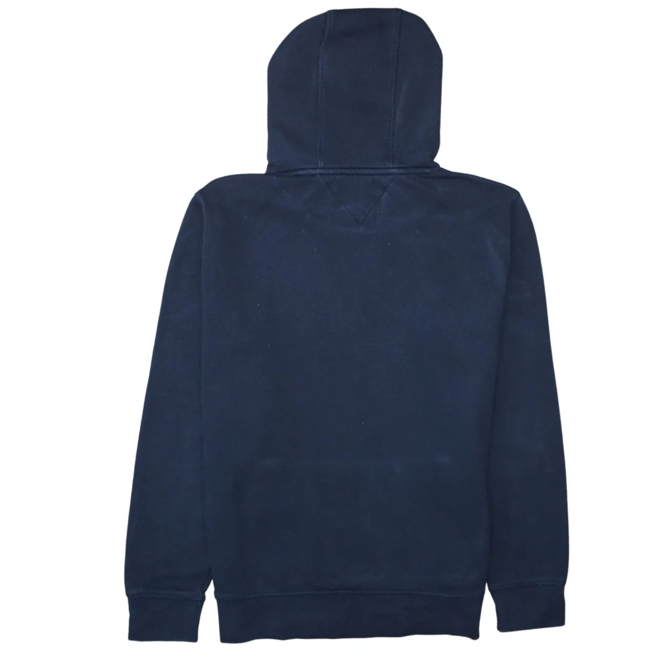 Tommy Hilfiger Navy Blue Hoodie Women’s Large Embroidered Logo Pouch Pocket Pullover Sweatshirt sold by Vintage Club product image thumbnail 2