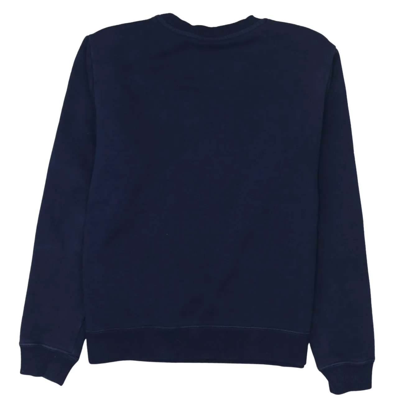 Fila Navy Blue Sweatshirt Men’s Medium Embroidered Chest Logo Ribbed Cuffs Crewneck Pullover sold by Vintage Club product image thumbnail 2