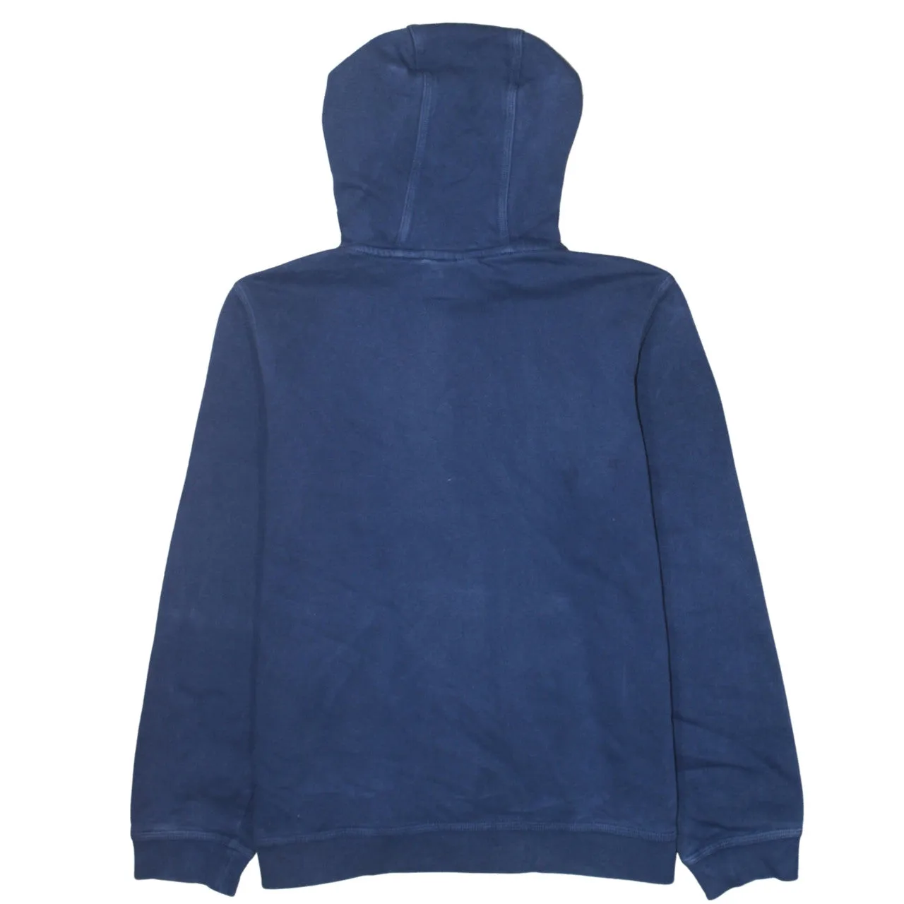 Nike Navy Blue Hoodie Women’s Large Embroidered Swoosh Logo Front Pouch Pullover Sweatshirt sold by Vintage Club product image thumbnail 2