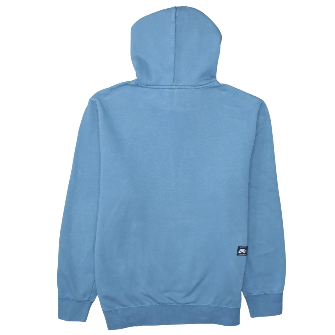 Nike Blue Hoodie Women’s XLarge Printed Nike SB Logo Front Pouch Pullover Sweatshirt sold by Vintage Club product image thumbnail 2
