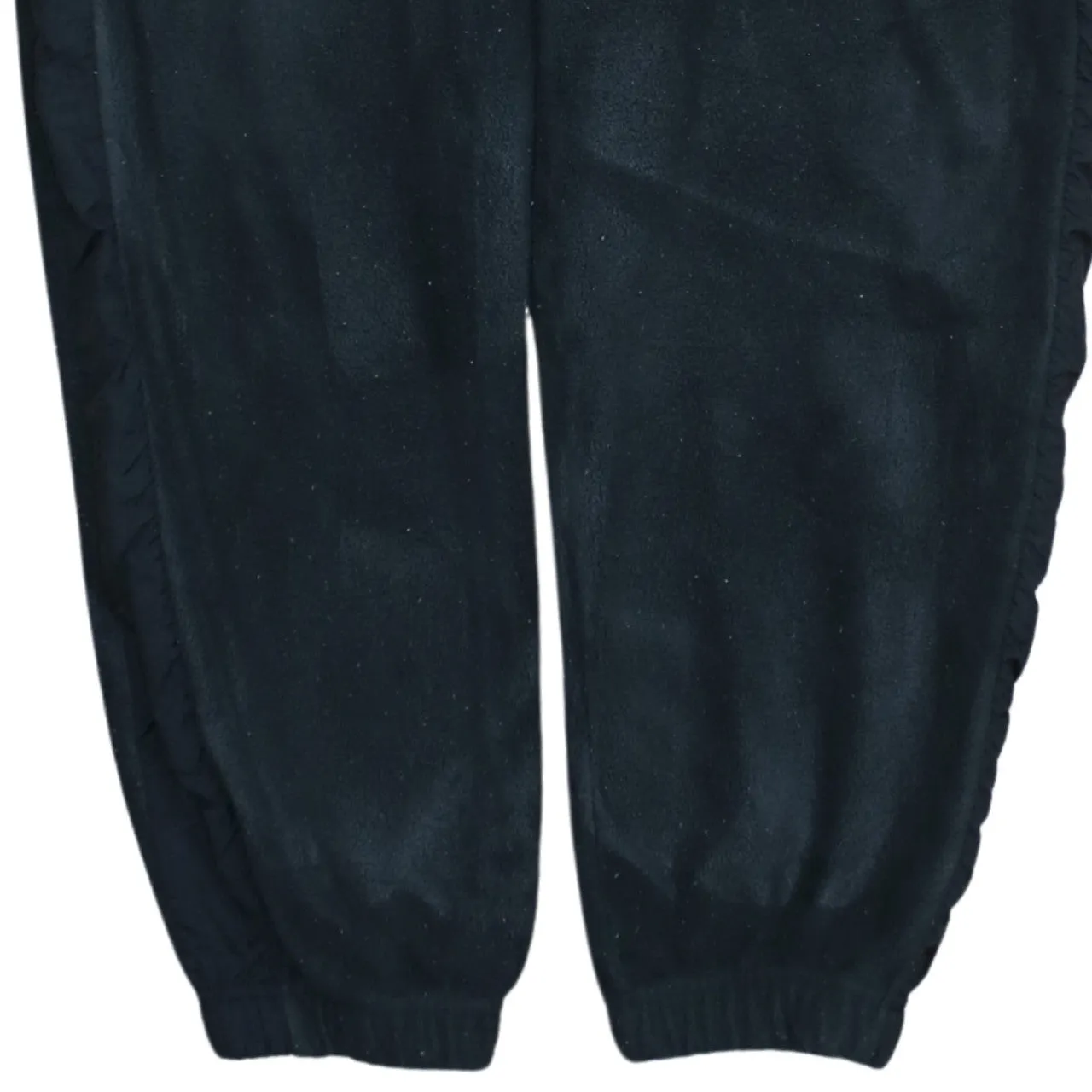 Nike Black Fleece Joggers Women’s Medium Embroidered Swoosh Elasticated Cuffs Lounge Sweatpants sold by Vintage Club product image thumbnail 4