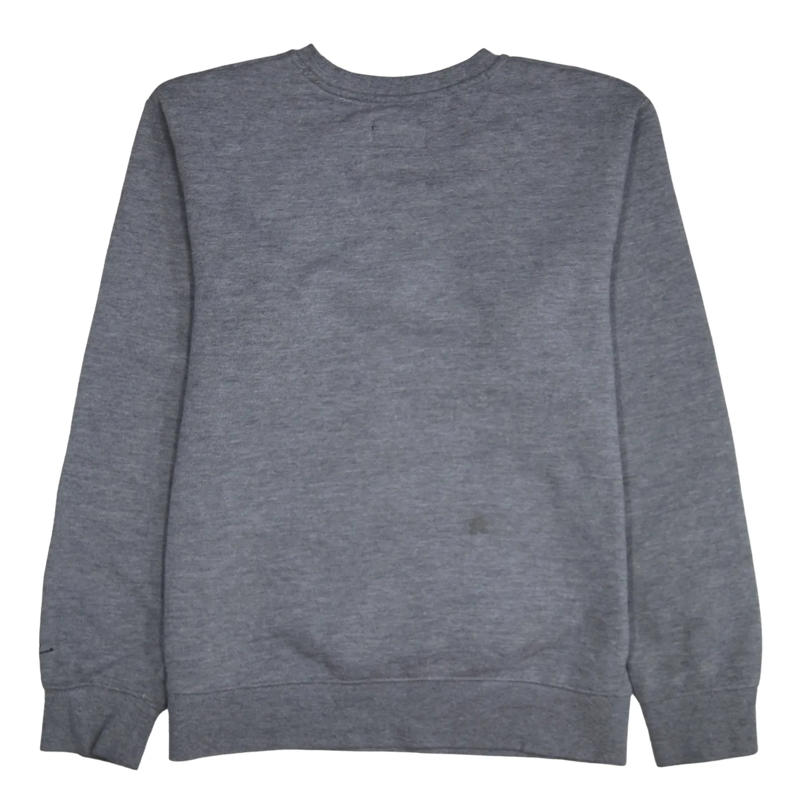 Jordan Grey Sweatshirt Women’s XLarge Embroidered Jumpman Logo Script Sleeve Pullover Jumper sold by Vintage Club product image thumbnail 2