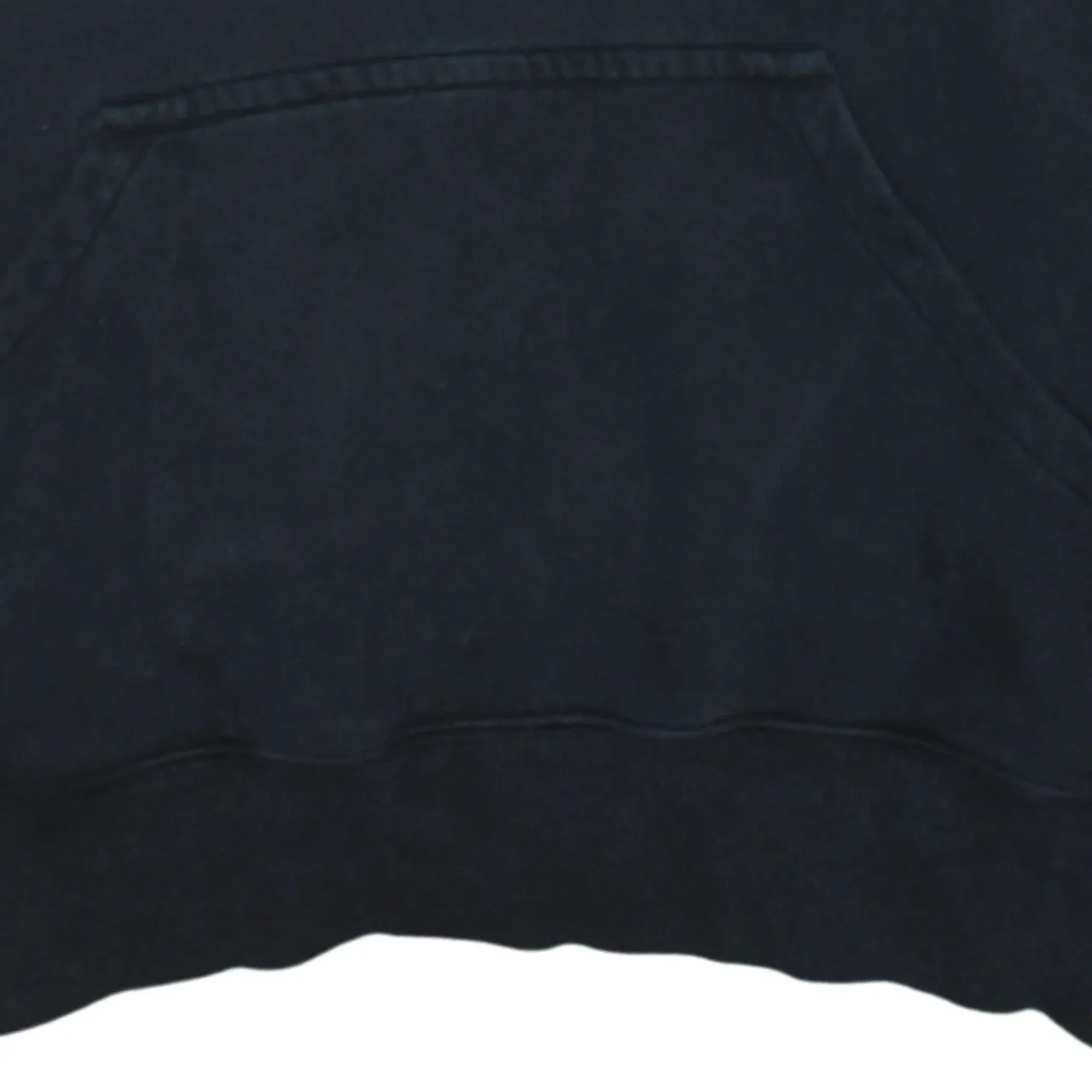 Nike Black Hoodie Men’s Small Embroidered Swoosh Drawstring Hood Front Pocket Sweatshirt sold by Vintage Club product image thumbnail 4