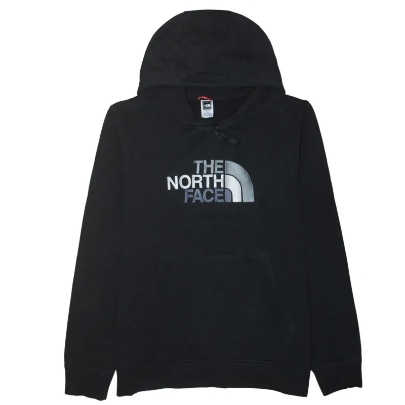 The North Face Black Hoodie Women's XLarge Embroidered Chest Logo Front Pocket Pullover Sweatshirt made by The North Face