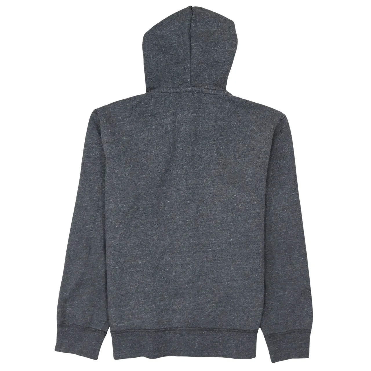 Polo Ralph Lauren Charcoal Grey Hoodie Women’s Medium Zip Embroidered Pony Logo Pockets Sweatshirt sold by Vintage Club product image thumbnail 2