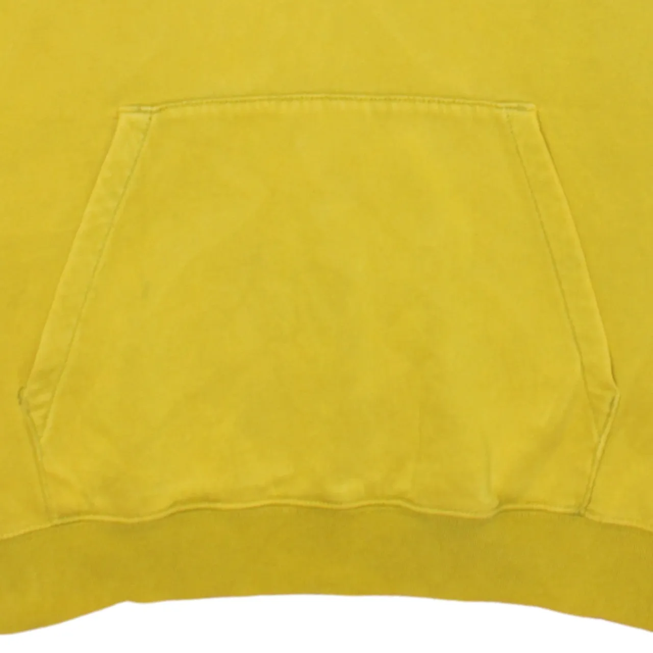 Champion Navy Yellow Hoodie Women’s Large Half Zip Logo Tape Hooded Sweatshirt Pullover sold by Vintage Club product image thumbnail 4