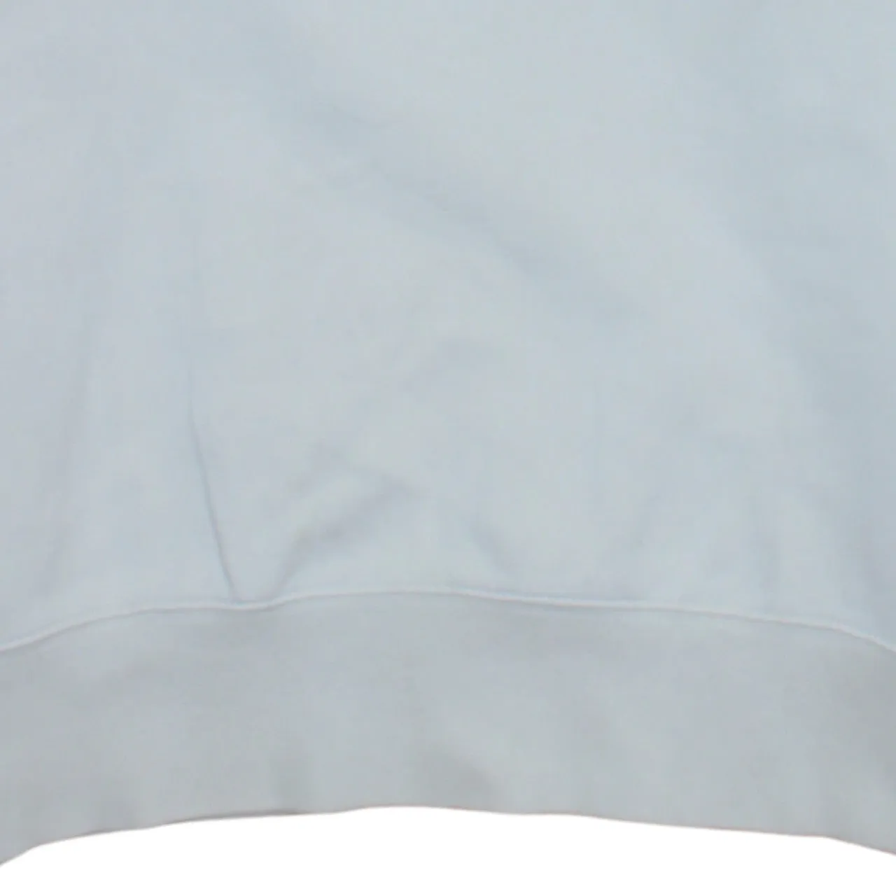 Champion White Crewneck Sweatshirt Women’s Medium Printed Logo Panel Pullover Fleece Top sold by Vintage Club product image thumbnail 4