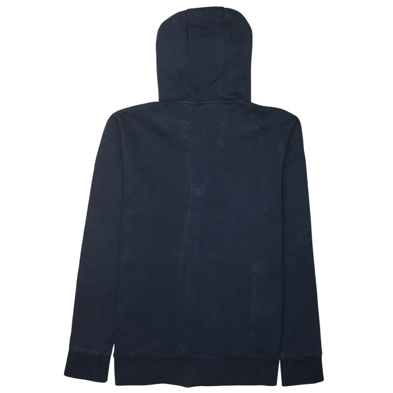 HUGO BOSS Navy Blue Hoodie Women’s Large Full Zip Embroidered Chest Logo Pockets Sweatshirt sold by Vintage Club product image thumbnail 2