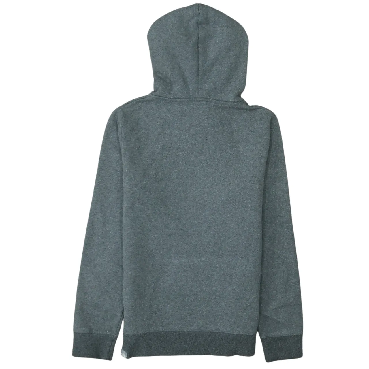The North Face Grey Hoodie Women’s Small Printed Chest Logo Front Pocket Pullover Sweatshirt sold by Vintage Club product image thumbnail 2