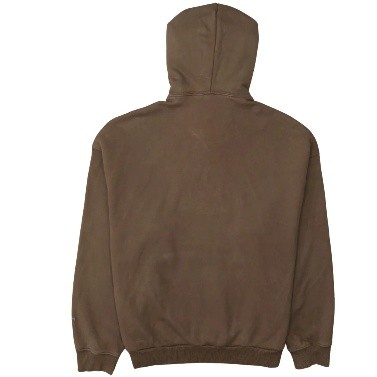 Reebok Brown Hoodie Men’s Medium Printed Classic Logo Front Pocket Pullover Sweatshirt sold by Vintage Club product image thumbnail 2