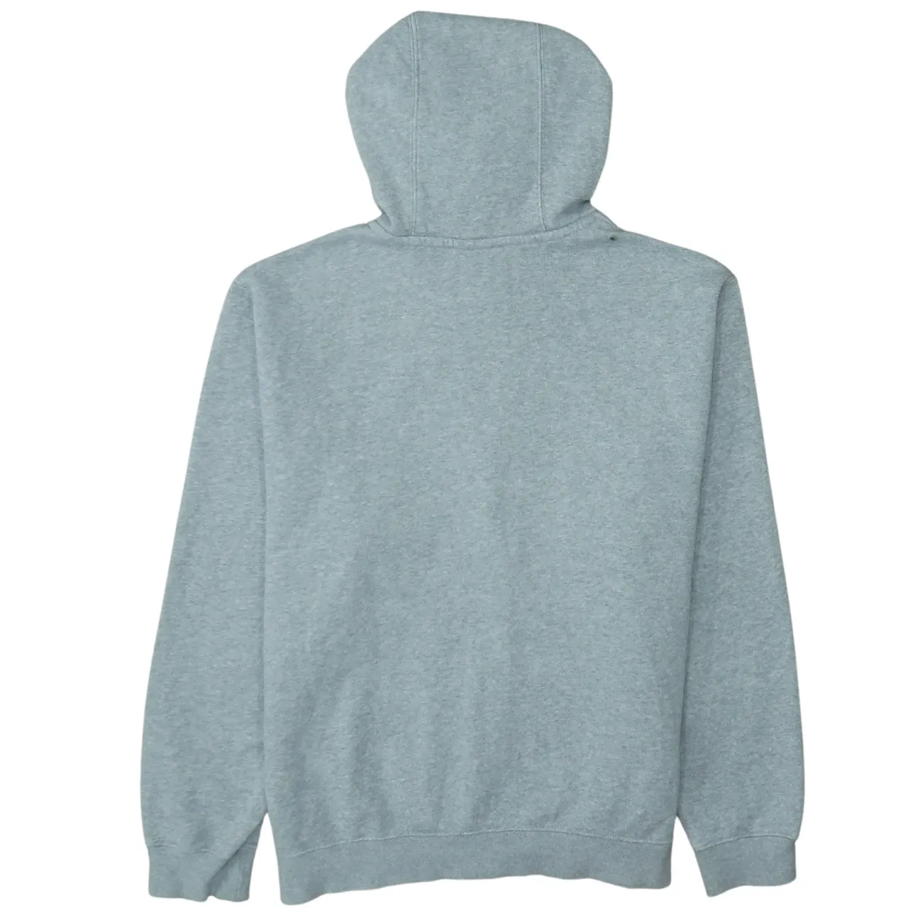 Nike Grey Hoodie Men’s Medium Embroidered Swoosh Logo Front Pocket Pullover Sweatshirt sold by Vintage Club product image thumbnail 2