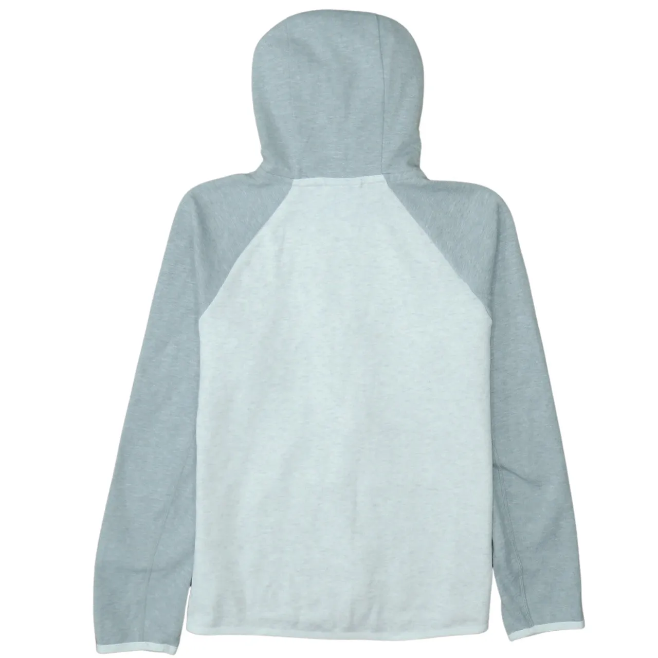 Nike Light Grey Full Zip Hoodie Women’s XLarge Embroidered Swoosh Logo Split Pockets Sweatshirt sold by Vintage Club product image thumbnail 2