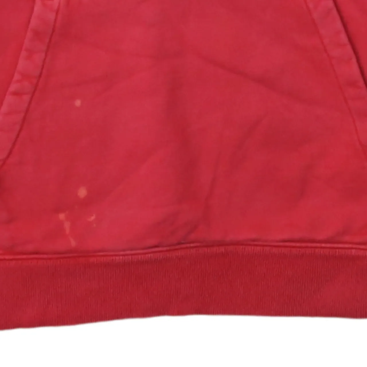 Champion Red Hoodie Men’s Medium Printed Logo Sleeve Graphic Pullover Sweatshirt sold by Vintage Club product image thumbnail 4