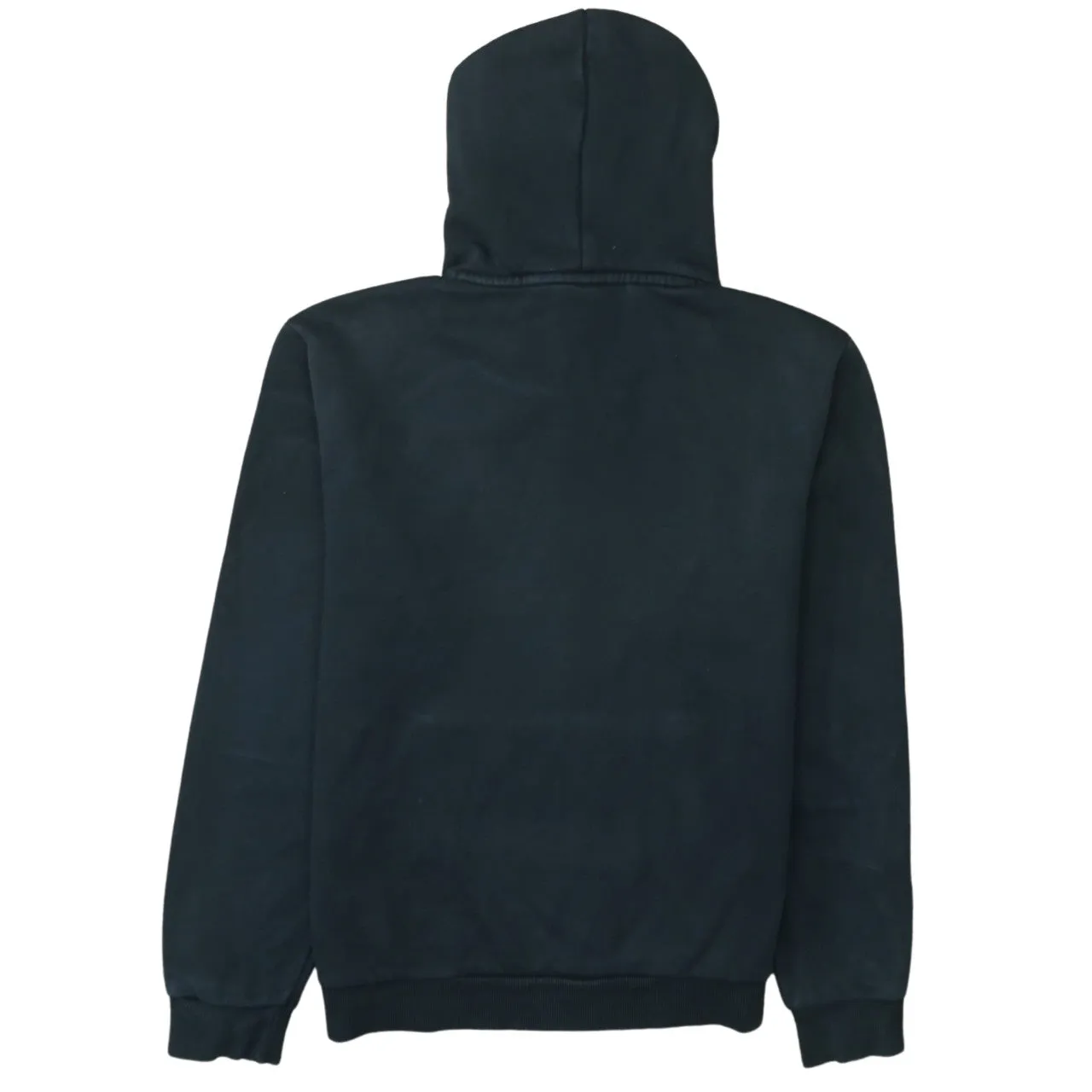 Puma Black Hoodie Men's Small Printed Logo Drawstring Fleece Pullover Sweatshirt sold by Vintage Club product image thumbnail 2