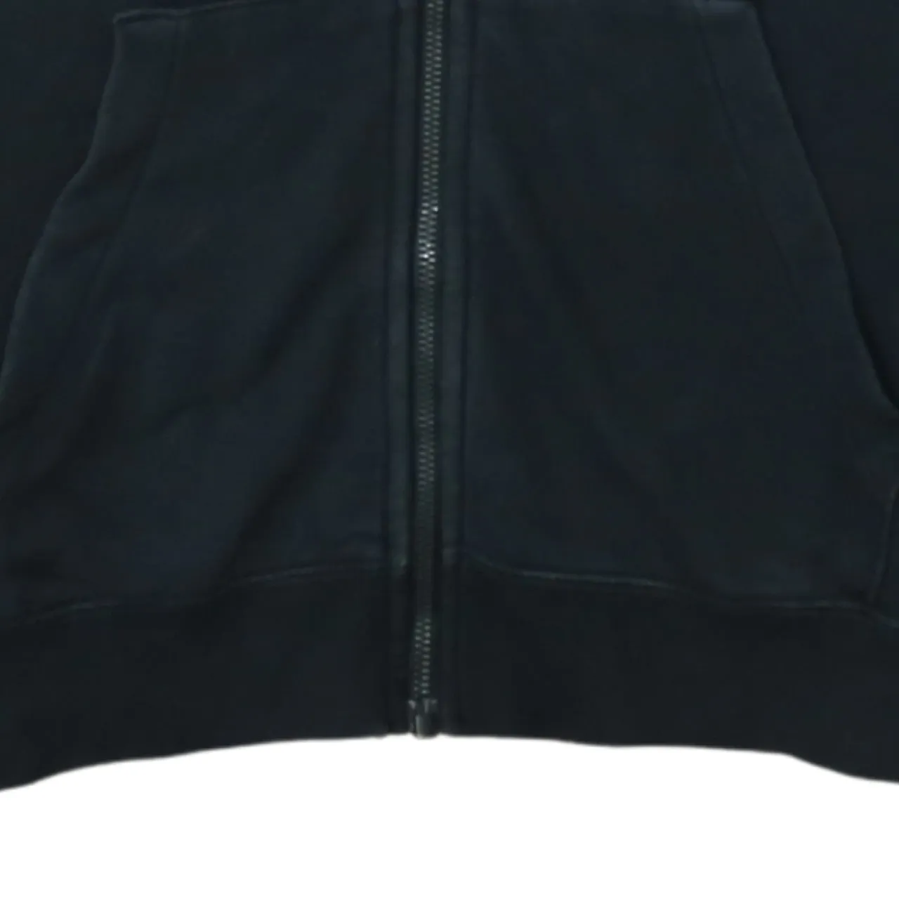 Nike Black Full Zip Hoodie Men’s XSmall Embroidered Swoosh Split Pocket Sweatshirt Jacket sold by Vintage Club product image thumbnail 4
