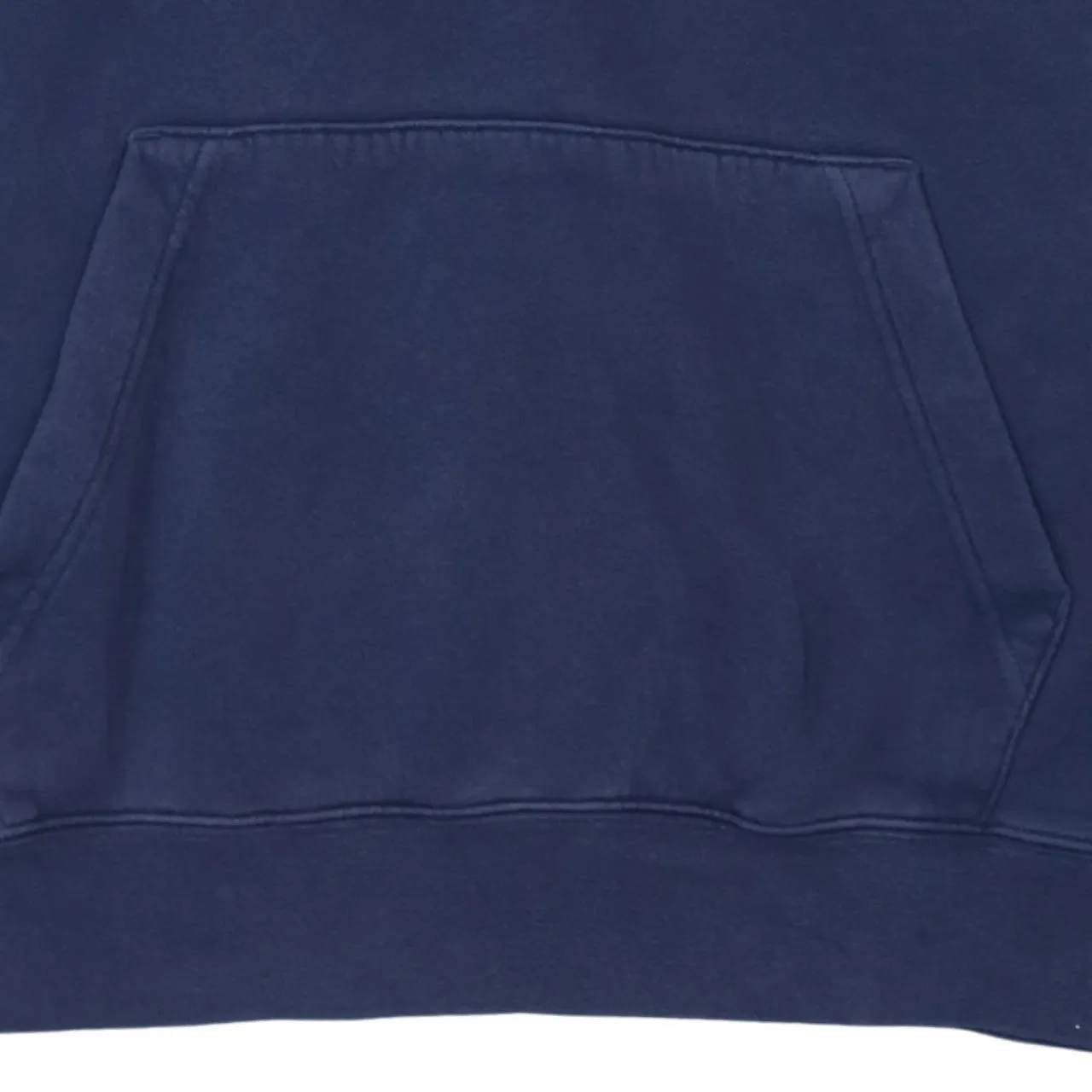 Nike Navy Blue Hoodie Men's Small Embroidered Swoosh Logo Front Pocket Pullover Sweatshirt sold by Vintage Club product image thumbnail 4