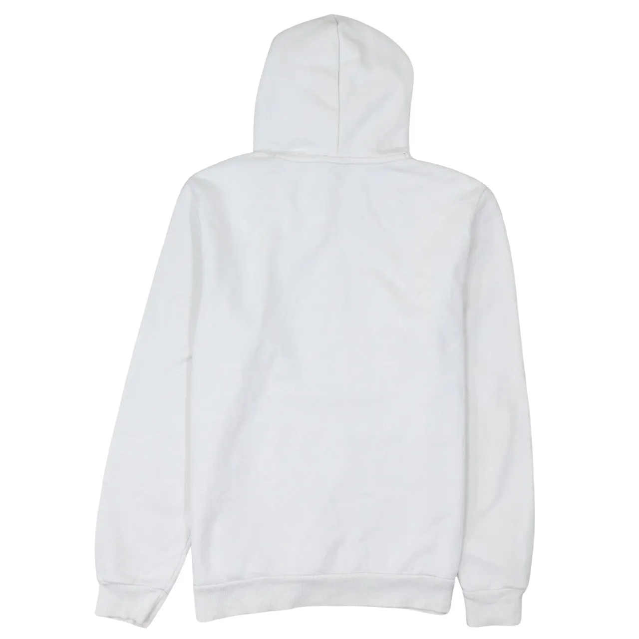 Puma White Hoodie Men's Small Printed Logo Front Pocket Pullover Sweatshirt sold by Vintage Club product image thumbnail 2