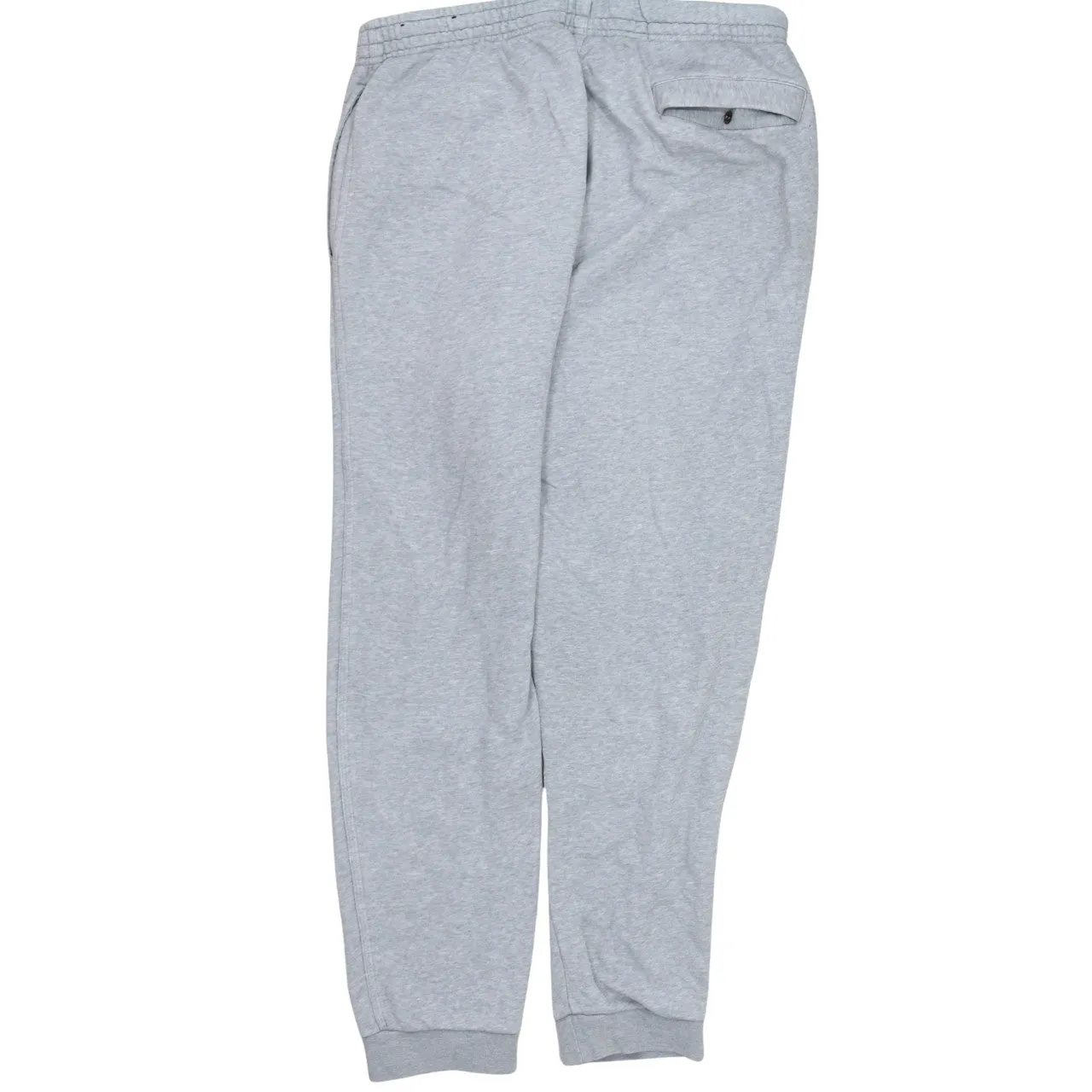 Nike Light Grey Joggers Men's XLarge Embroidered Swoosh Fleece Lined Elastic Cuff Sweatpants sold by Vintage Club product image thumbnail 2