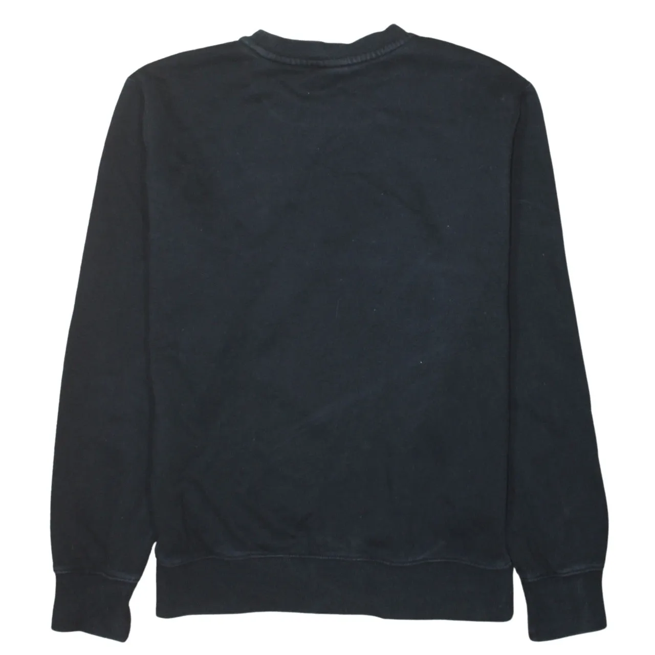 Nike Black Sweatshirt Men's Small Embroidered Red Swoosh Logo Crewneck Pullover Top sold by Vintage Club product image thumbnail 2