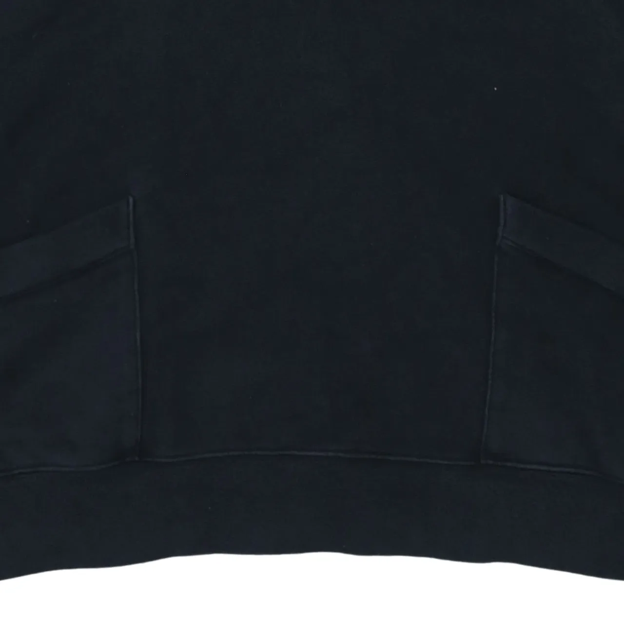 Nike Black Hoodie Women's XXLarge Printed Swoosh Text Front Slip Pockets Pullover Sweatshirt sold by Vintage Club product image thumbnail 4