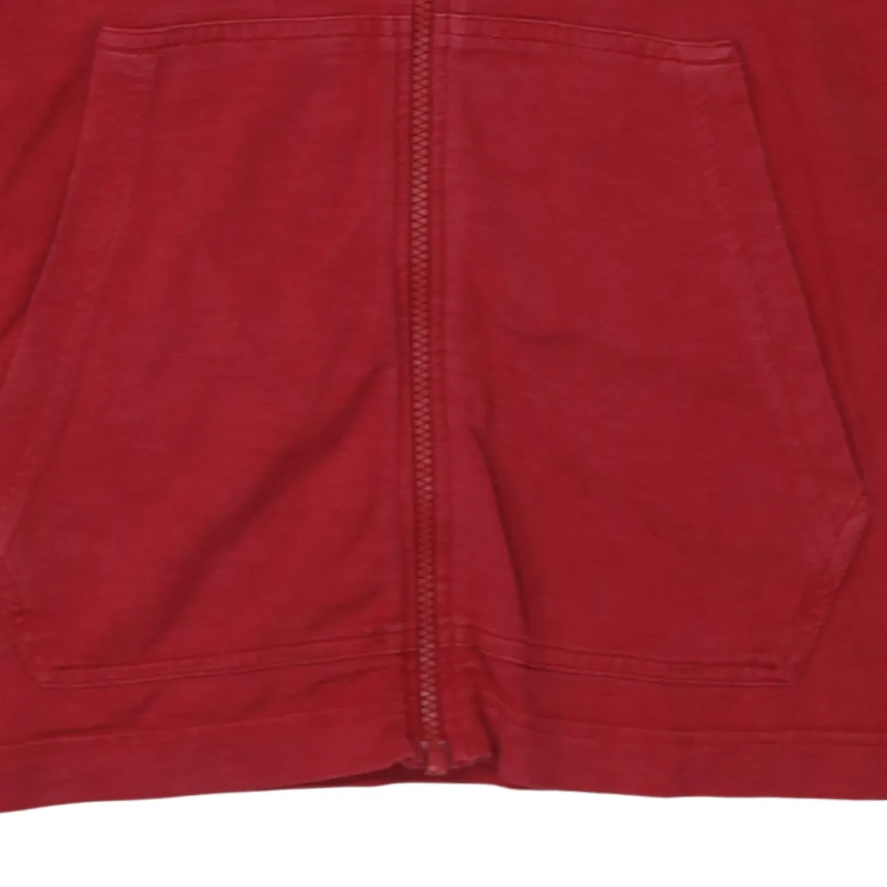 Nike Burgundy Red Hoodie Men's Large Full Zip Embroidered Chest Logo Front Pockets Sweatshirt sold by Vintage Club product image thumbnail 4